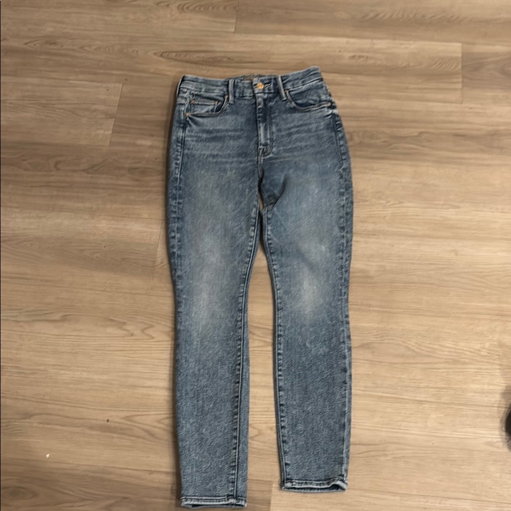 Mother “High Waisted Looker Ankle” in On the Road